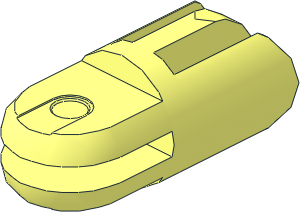 Arm Piece with 2 and 3 Fingers Rotated