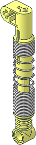 Technic Shock Absorber  9L Hard (Extended)