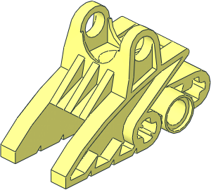 Constraction Foot  2 x  5 x  3 with Ball Socket