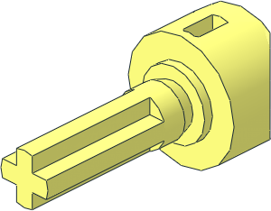 Technic Steering Constant Velocity 8mm Joint Female With 2L Axle