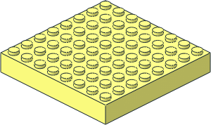 Brick  8 x  8