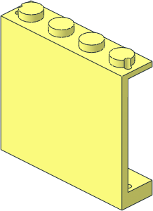 Panel  1 x  4 x  3