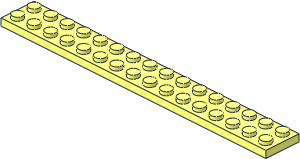 Plate  2 x 16