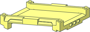 Car Track 16 x  8 x  2 Ramp Height 4