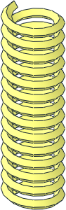 Minifig Leg Spring (Straight)