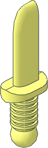 Minifig Knife