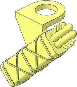 Minifig Arrow Quiver