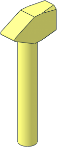 ~Minifig Tool Mallet (Obsolete)