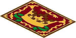 Sticker  2.7 x  3.7 with Gold Crown