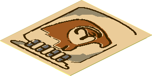 Sticker  2.1 x  1.8 with Horus Head
