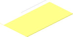 Sticker  3.2 x  1.9 with White Rectangle on Left