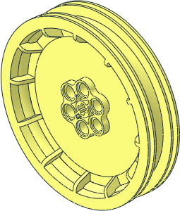 Wheel 16 x 75 Motorcycle Solid