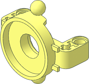 ~Technic Steering Wheel Bearing with Planetary Gear Reduction Body Back