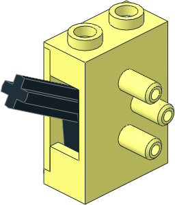 Technic Pneumatic Valve (Complete - Up Position)