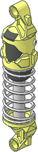 Technic Shock Absorber 11L/9L (in Extended Position, Pre-Tensioned)