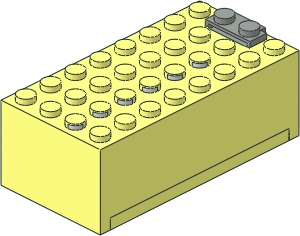 Electric  9V Battery Box  4 x  8 x  2.333 (Complete)