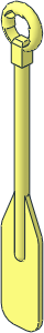 Fabuland Oar with Ring Handle