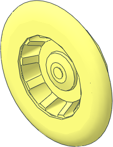 Wheel Rim 11 x 18 Side with Tyre Widener