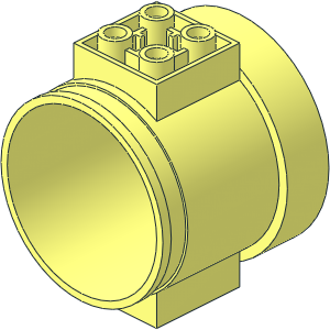 Cylinder Tube Slide Straight