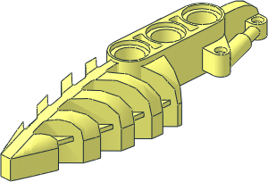 Constraction Foot  2 x  7 Pointed with 3 Pegholes