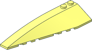 Wedge 10 x  3 x  1 Double Rounded Left