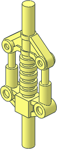 Bar  5L with Cylinders on Sides