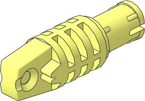 Hinge Arm Locking with Single Finger and Friction Pin with Rectangular Centre Hole