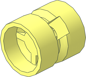 Wheel Rim 12 x 11 with Notched Hole