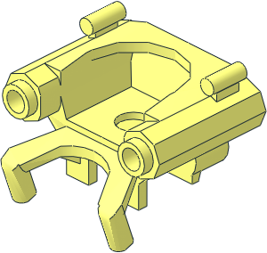 Minifig Jet-Pack with 2 Octagonal Nozzles (Needs Work)
