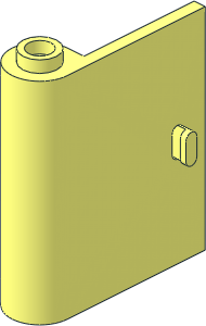 Door  1 x  3 x  3 Left with Hollow Hinge