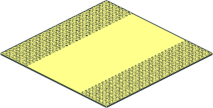 Baseplate 32 x 32 Road 8-Stud Straight
