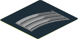 Sticker  1.9 x  1.8 with Silver Air Vents on Black Background Left (Needs work)
