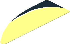 Sticker  1.5 x  4.0 for Bugatti Windscreen Right