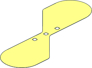Sheet Plastic 18 x 66 Propeller
