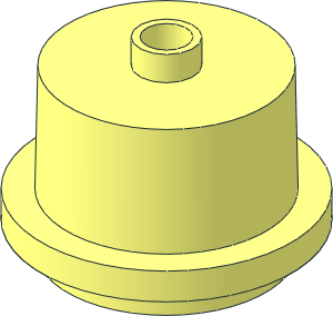 Duplo Cake with Stud on Top