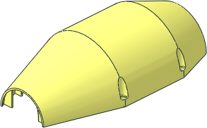 Technic Concrete Mixer Half Shell