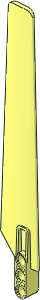 Technic Rotor Blade 19L with Beam  3L Bent Right