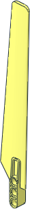 Technic Rotor Blade 19L with Beam  3L Bent Left