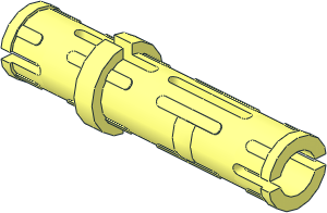 Technic Pin Long with Friction and Slot