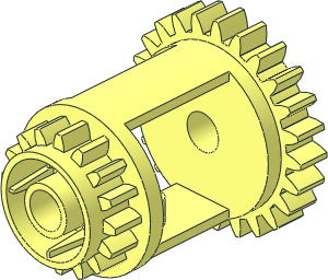 Technic Differential with Gear 16 Tooth and 24 Tooth