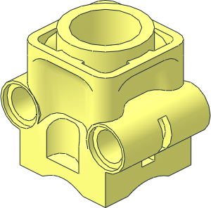 Technic Engine Cylinder Head without Studs