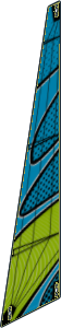 Sail 10 x 42 Trapezoid with Technic Catamaran Pattern