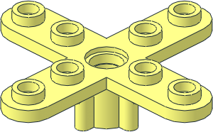 Propeller  4 Blade  5 Diameter with Closed Hub