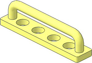 Scala Towel Bar  1 x  5