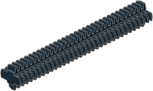 ~_Technic Axle  4 Threaded Black (Obsolete)