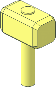 Minifig Tool Sledgehammer
