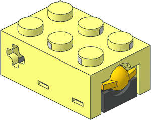 Electric Brick  2 x  3 Sensor Touch