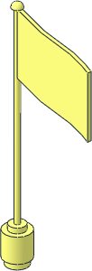 Flag on Flagpole Type 2