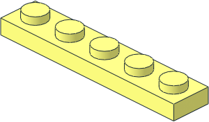 Plate  1 x  5