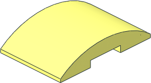 Slope Brick Curved  6 x  4 Double